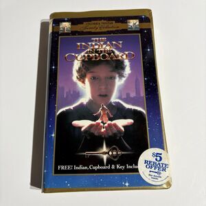 Vintage 1995 Original The Indian in the Cupboard VHS No Key or Figurine